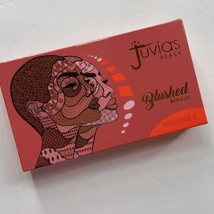 Juvia's Place Blushed Rouge Volume 5 - Vibrant Pink and Orange